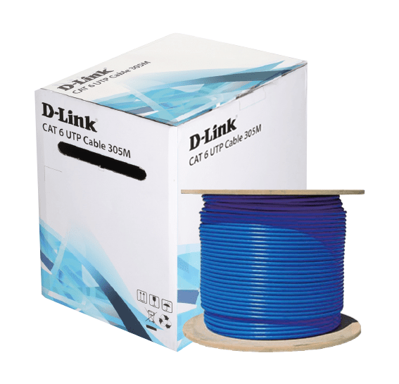 D-LINK CAT6 CABLE BOX 305 MTR BLUE D-LINK CAT6 CABLE BOX 305 MTR BLUE
