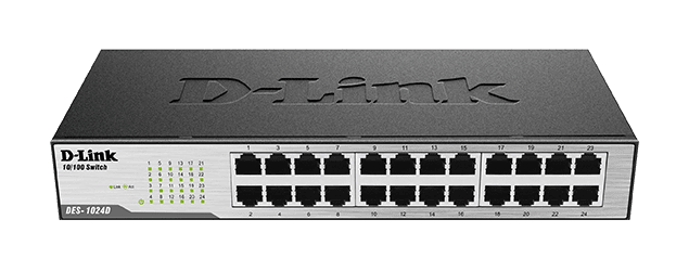 DLINK DES1024D 24 PORT SWITCH DLINK DES1024D 24 PORT SWITCH