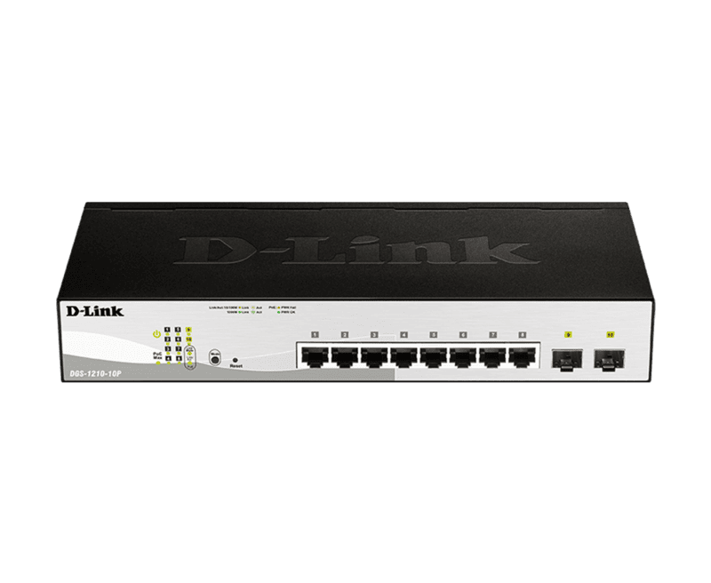 D-Link 8 Port POE Switch DGS-1210-10P-1 D-Link 8 Port POE Switch DGS-1210-10P-1